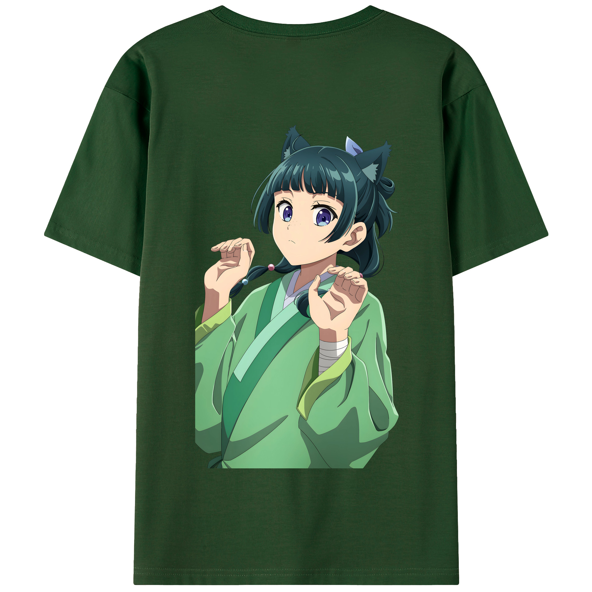 （画像用） 薬屋のひとりごと The Apothecary Diaries 綿100％半袖Tシャツ（背面プリント）